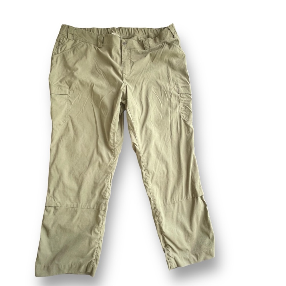 Duluth Trading Co Khaki Lightweight Cargo Pants